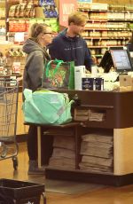 KALEY CUOCO Shopping for Groceries in Encino 11/20/2016