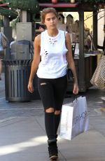 KARA DEL TORO Out Shopping at The Grove in Los Angeles 11/05/2016