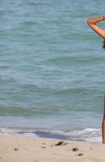 KARLA ACEVEDO in Bikini on the Set of a Photoshoot in Miami 11/09/2016