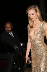 KARLIE KLOSS Arrives at L