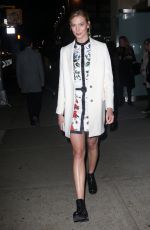 KARLIE KLOSS Night Out in New York 11/01/2016
