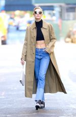 KARLIE KLOSS Out and About in New York 11/04/2016