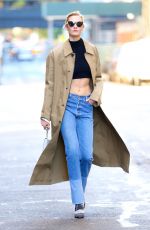 KARLIE KLOSS Out and About in New York 11/04/2016