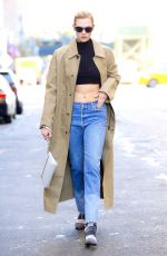 KARLIE KLOSS Out and About in New York 11/04/2016
