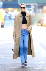 KARLIE KLOSS Out and About in New York 11/04/2016