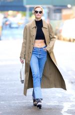 KARLIE KLOSS Out and About in New York 11/04/2016