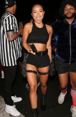 KARREUCHE TRAN as Lara Croft at Catch LA in West Hollywood 10/31/2016