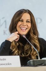 KATE BECKINSALE at Underworld Press Conference in Moscow 11/21/2016