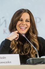 KATE BECKINSALE at Underworld Press Conference in Moscow 11/21/2016