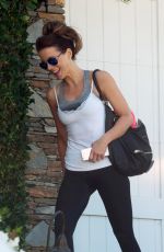 KATE BECKINSALE Leaves a Gym in Los Angeles 11/10/2016
