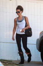 KATE BECKINSALE Leaves a Gym in Los Angeles 11/10/2016