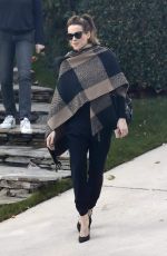 KATE BECKINSALE Leaves Her House in Los Angeles 11/27/0016