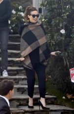 KATE BECKINSALE Leaves Her House in Los Angeles 11/27/0016