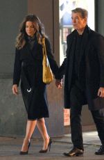 KATE BECKINSALE on the Set of 