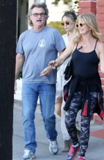 KATE HUDSON, GOLDIE HAWN and Kurt Russell at Early World Restaurant in Brentwood 11/25/2016