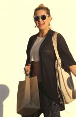 KATE HUDSON Out Shopping in Malibu 11/05/2016