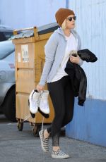 KATE MARA Arrives at Iceland Skating Centre in Van Nuys 11/18/2016