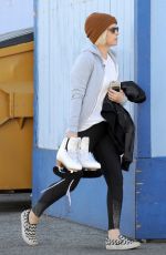 KATE MARA Arrives at Iceland Skating Centre in Van Nuys 11/18/2016