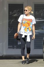 KATE MARA Leaves Ballet Bodies Class in West Hollywood 11/04/2016