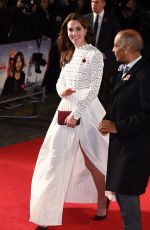 KATE MIDDLETON a Street Cat Named Bob Premiere in London 11/03/2016