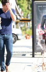 KATHARINE MCPHEE Walks Her Dogs Out in Los Angeles 11/25/2016
