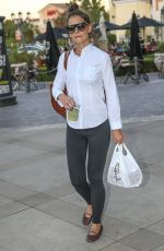 KATIE HOLMES Leaves Lepain Quotiden Bakery in Calabasas 11/03/2016