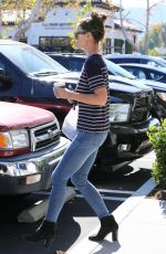 KATIE HOLMES Out for Coffee at Le Pain Quotidian in Westlake Village 11/14/2016