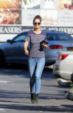 KATIE HOLMES Out for Coffee at Le Pain Quotidian in Westlake Village 11/14/2016