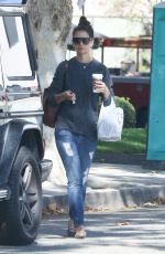 KATIE HOLMES Out in Los Angeles 11/05/2016