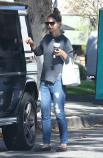 KATIE HOLMES Out in Los Angeles 11/05/2016