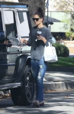 KATIE HOLMES Out in Los Angeles 11/05/2016