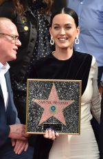 KATY PERRY at Capitol Records Honored by the Hollywood Chamber of Commerce with a 