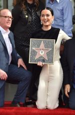 KATY PERRY at Capitol Records Honored by the Hollywood Chamber of Commerce with a 