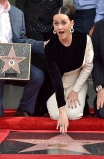 KATY PERRY at Capitol Records Honored by the Hollywood Chamber of Commerce with a 