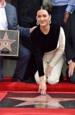 KATY PERRY at Capitol Records Honored by the Hollywood Chamber of Commerce with a 