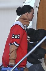 KATY PERRY Boarding at a Private Plane in Van Nuys 11/27/2016