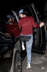KATY PERRY Leaves a Restaurant in Los Angeles 11/10/2016