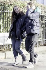 KEIRA KNIGHTLEY Out and About in London 11/22/2016