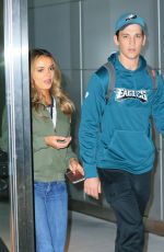 KELEIGH SPERRY at JFK Airport in New York 11/13/2016