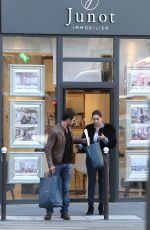 KELLY BROOK Out and About in Paris 11/12/2016