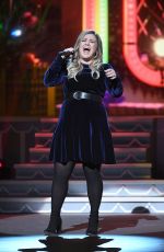 KELLY CLARKSON Performs at CMA 2016 Country Christmas in Nashville 11/08/2016