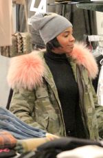 KELLY ROWLAND Out Shopping in Los Angeles 11/27/2016