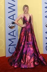 KELSEA BALLERINI at 50th Annual CMA Awards in Nashville 11/02/2016