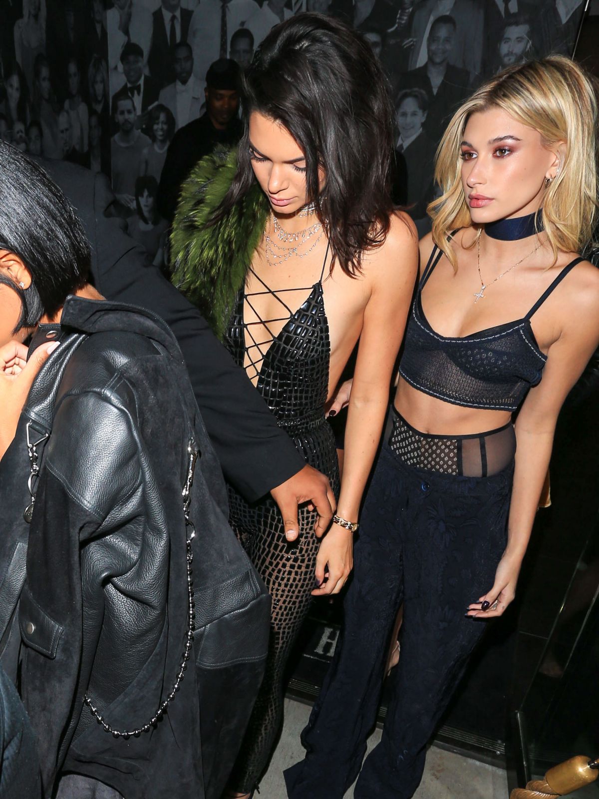 Hailey Baldwin with Kendall Jenner at Sadelle's February 11, 2016 – Star  Style
