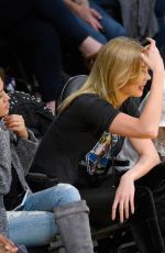 KENDALL JENNER and KARLIE KLOSS at Houston Rockets vs LA Lakers Game in Los Angeles 10/26/2016