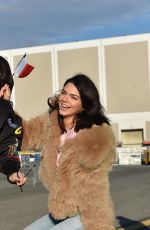 KENDALL JENNER - Angels Depart for Paris for 2016 Victoria