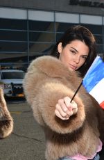 KENDALL JENNER - Angels Depart for Paris for 2016 Victoria