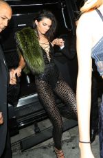 KENDALL JENNER at Birthday Party at Catch LA in West Hollywood 11/02/2016