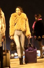 KENDALL JENNER at CDG Airport in Paris 11/27/2016