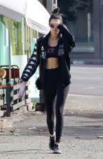 KENDALL JENNER Leaves a Gym in Los Angeles 11/12/2016